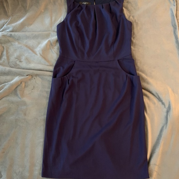 Nine West Navy Blue Dress - Picture 2 of 8